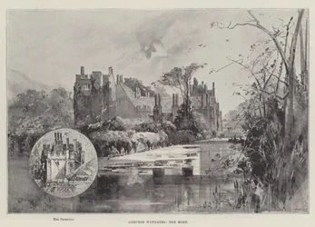 Compton Wynyates, der Graben